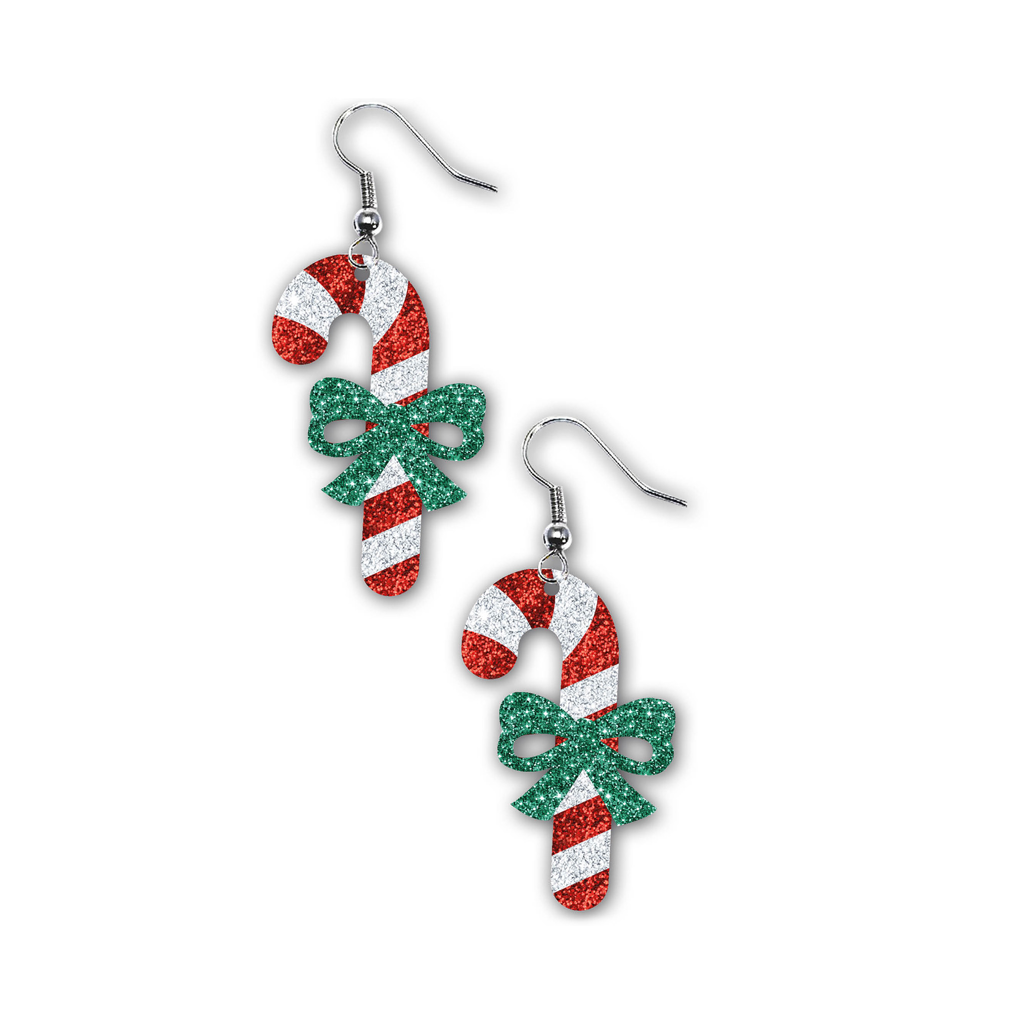 Náušnice vánoční lízátko Albi