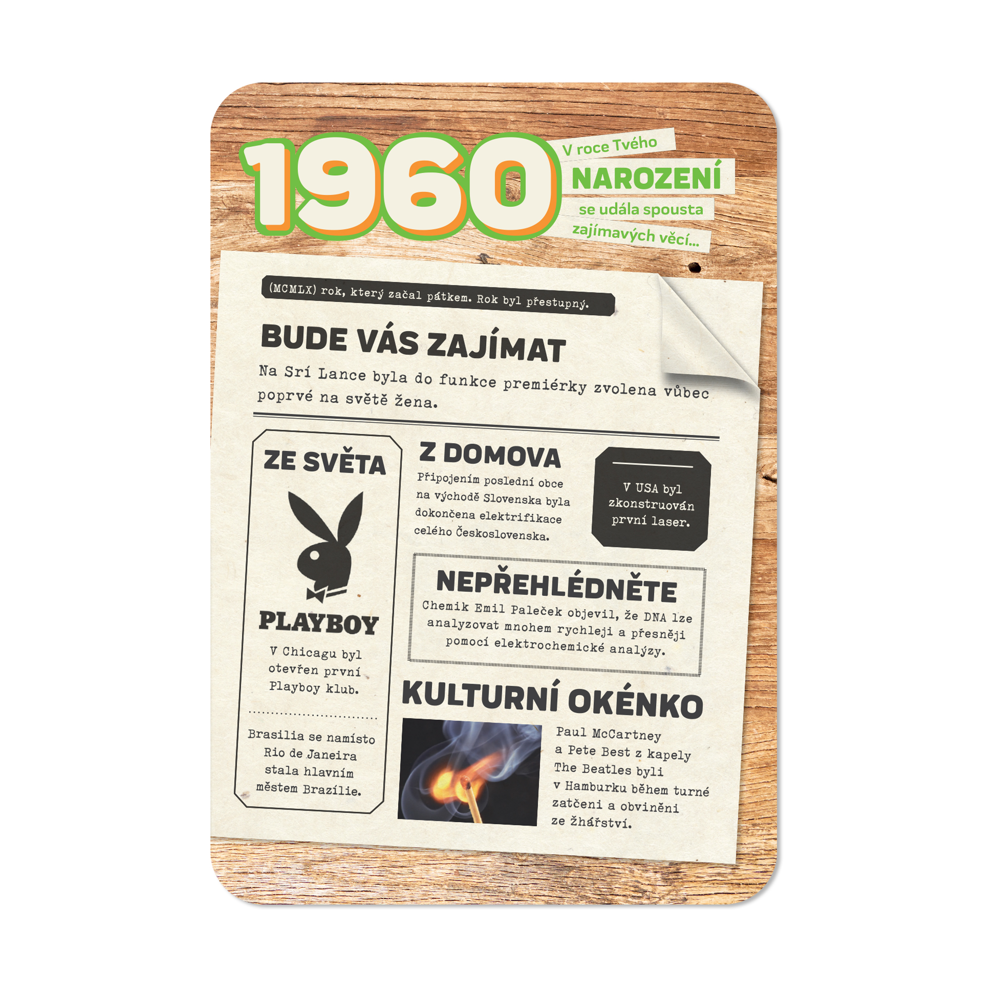 Retro přání - 1960 Albi