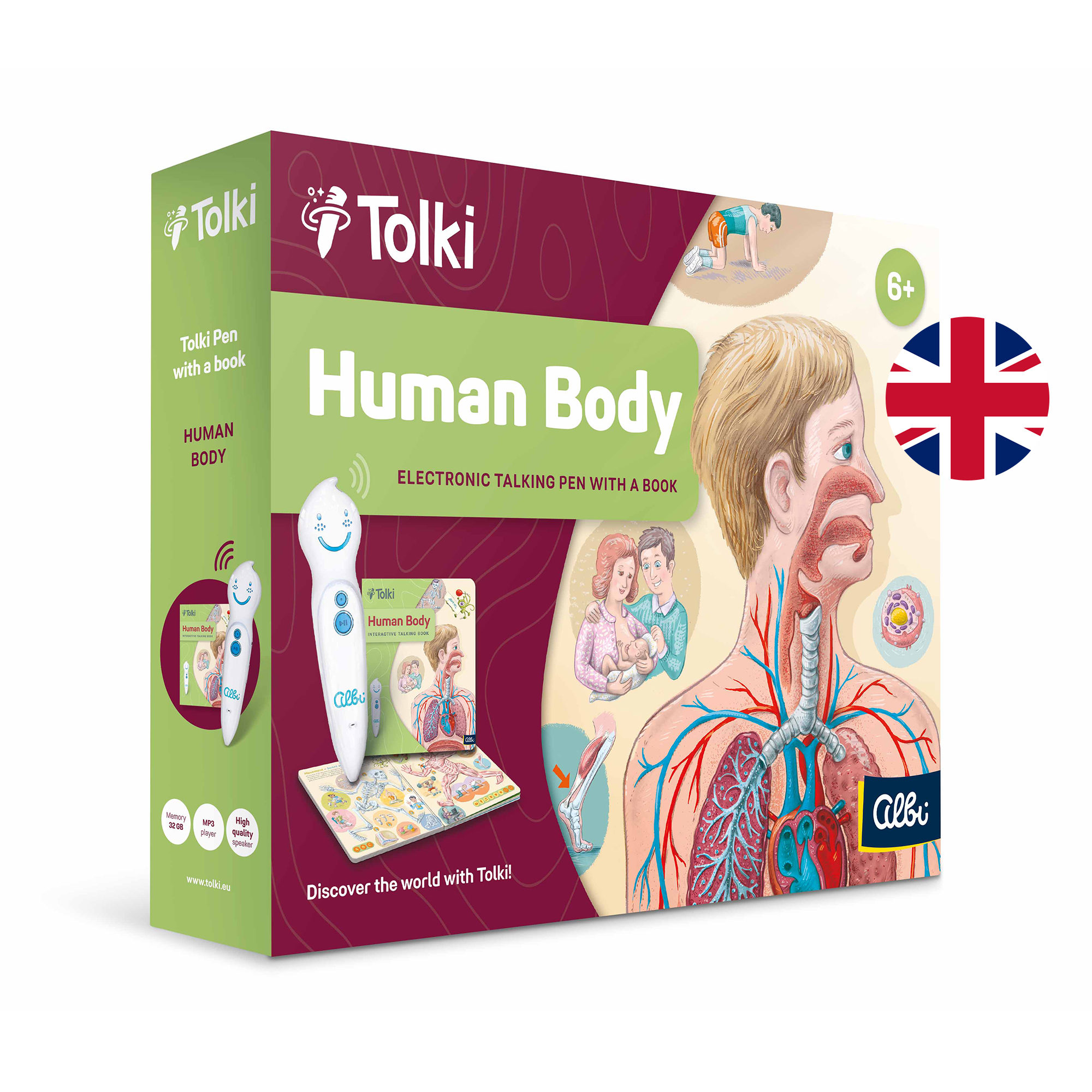 Tolki Pen + Human Body EN Albi