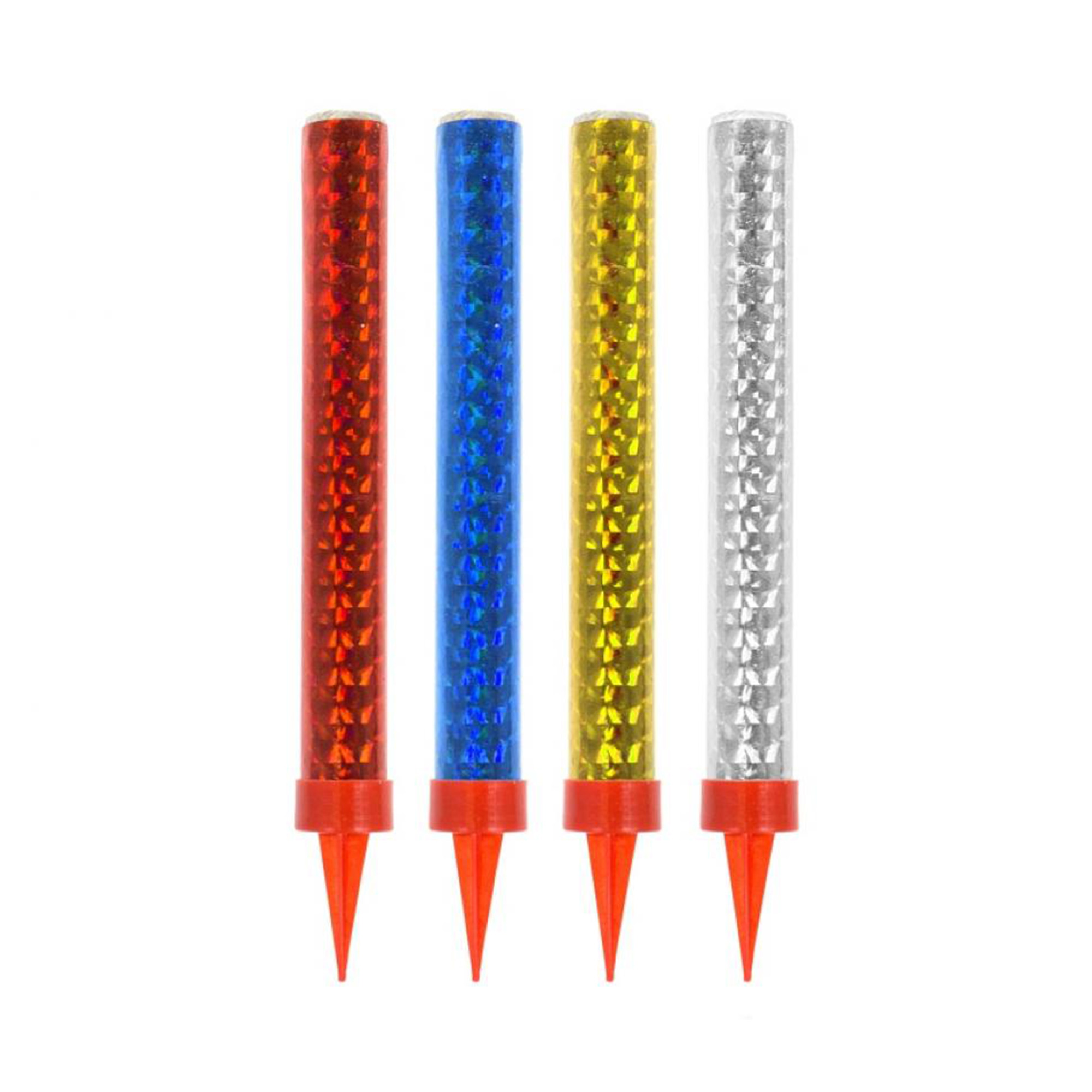 Fontána dortová holografická malá 4 ks Albi