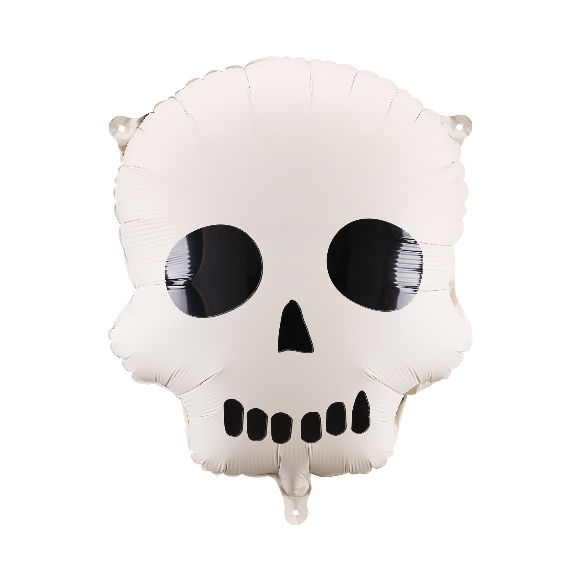 Balónek fóliový Lebka bílá Albi