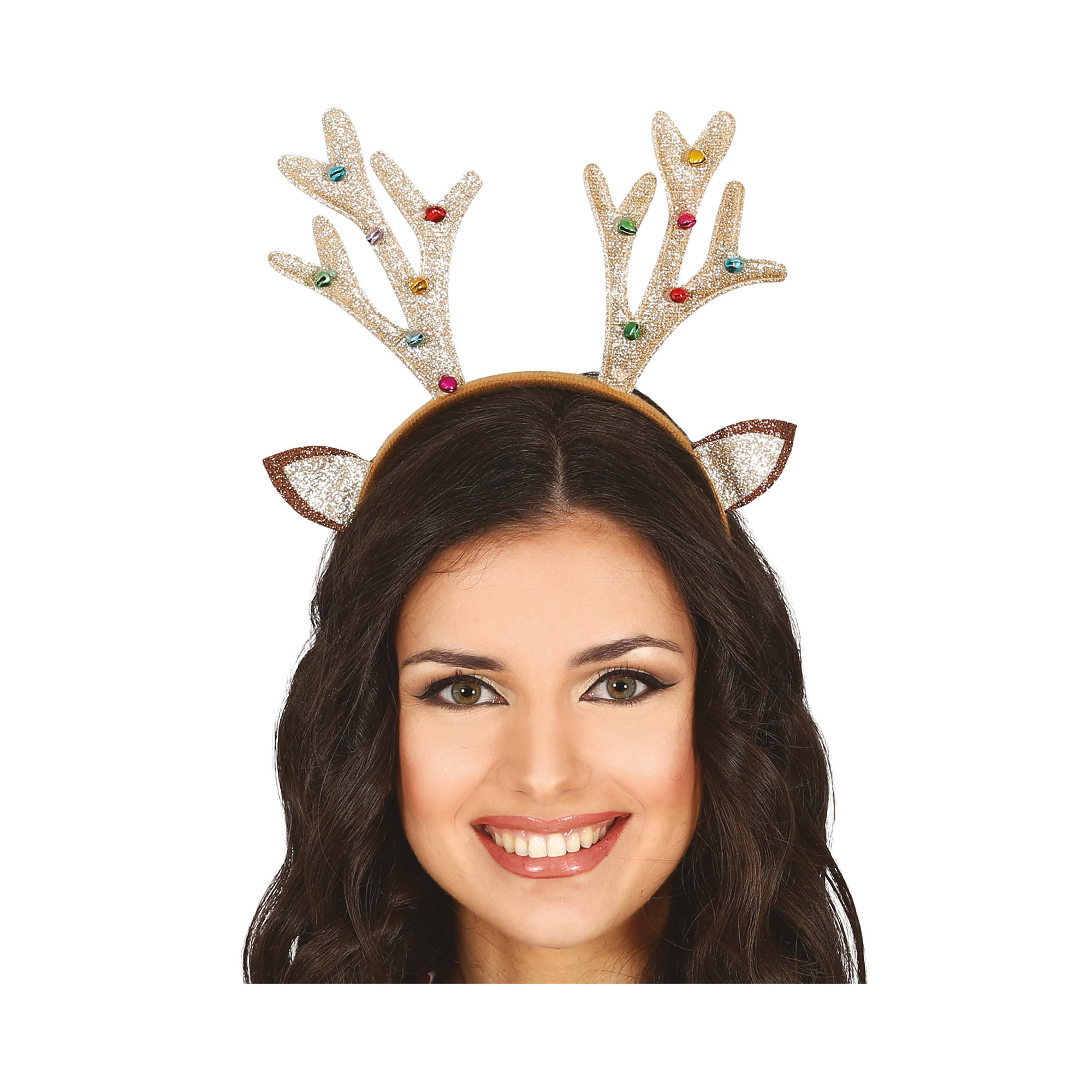 Čelenka Sobí parohy s rolničkami Albi