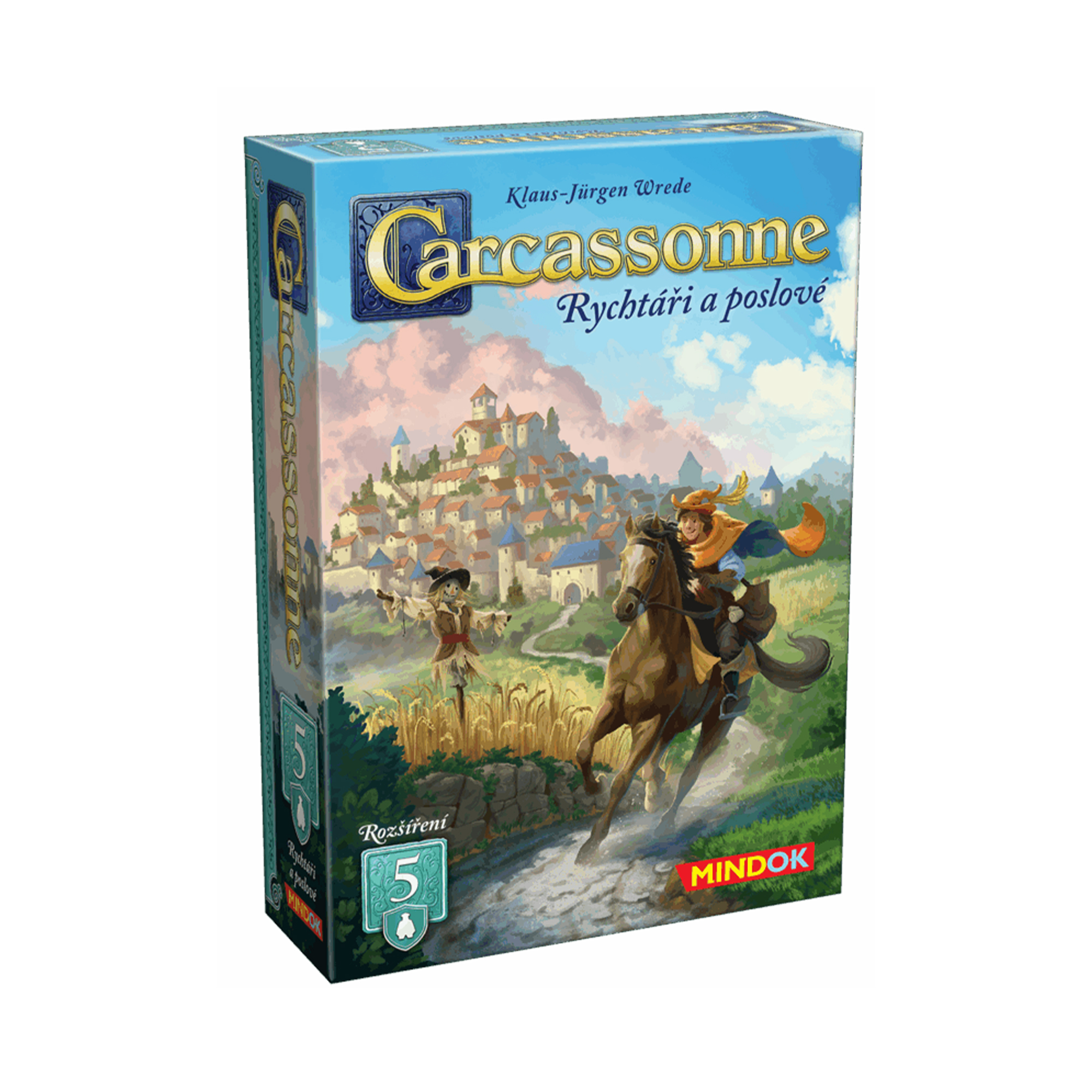 Carcassonne rozšíření 5: Rychtáři a poslové (2025) Mindok