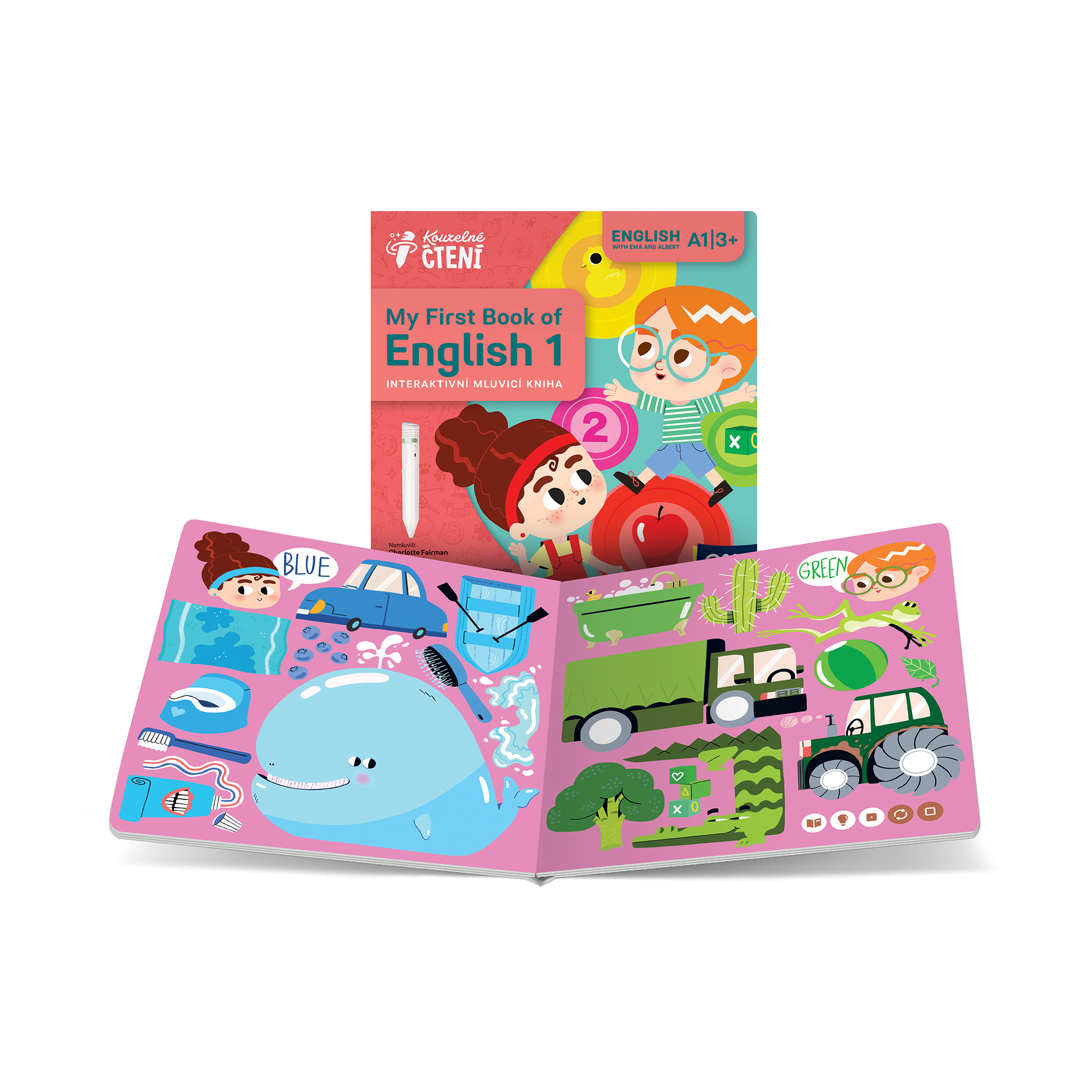 Kniha My First Book of English 1 - Colours Albi (obrázek 5)