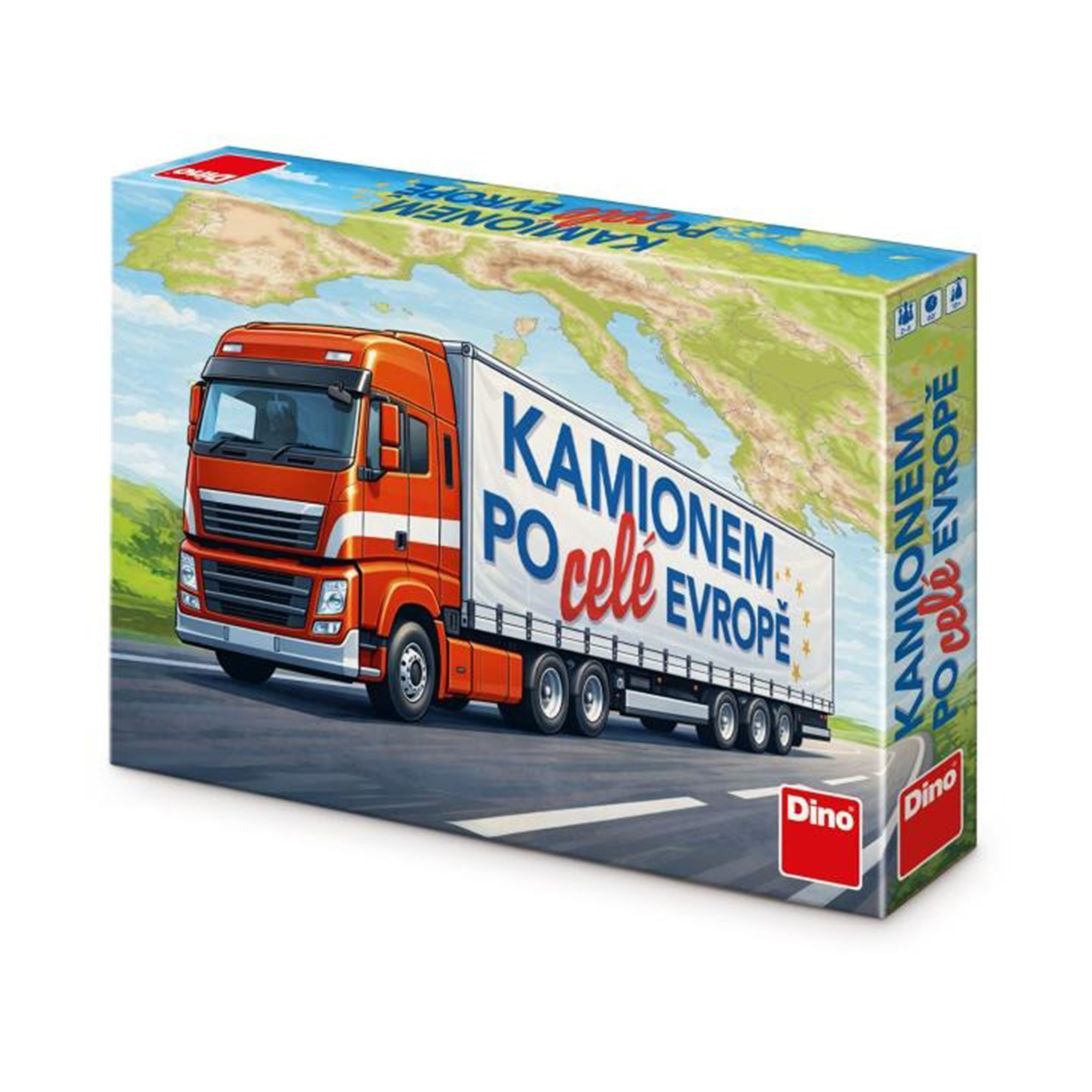 Kamionem po celé Evropě Dino