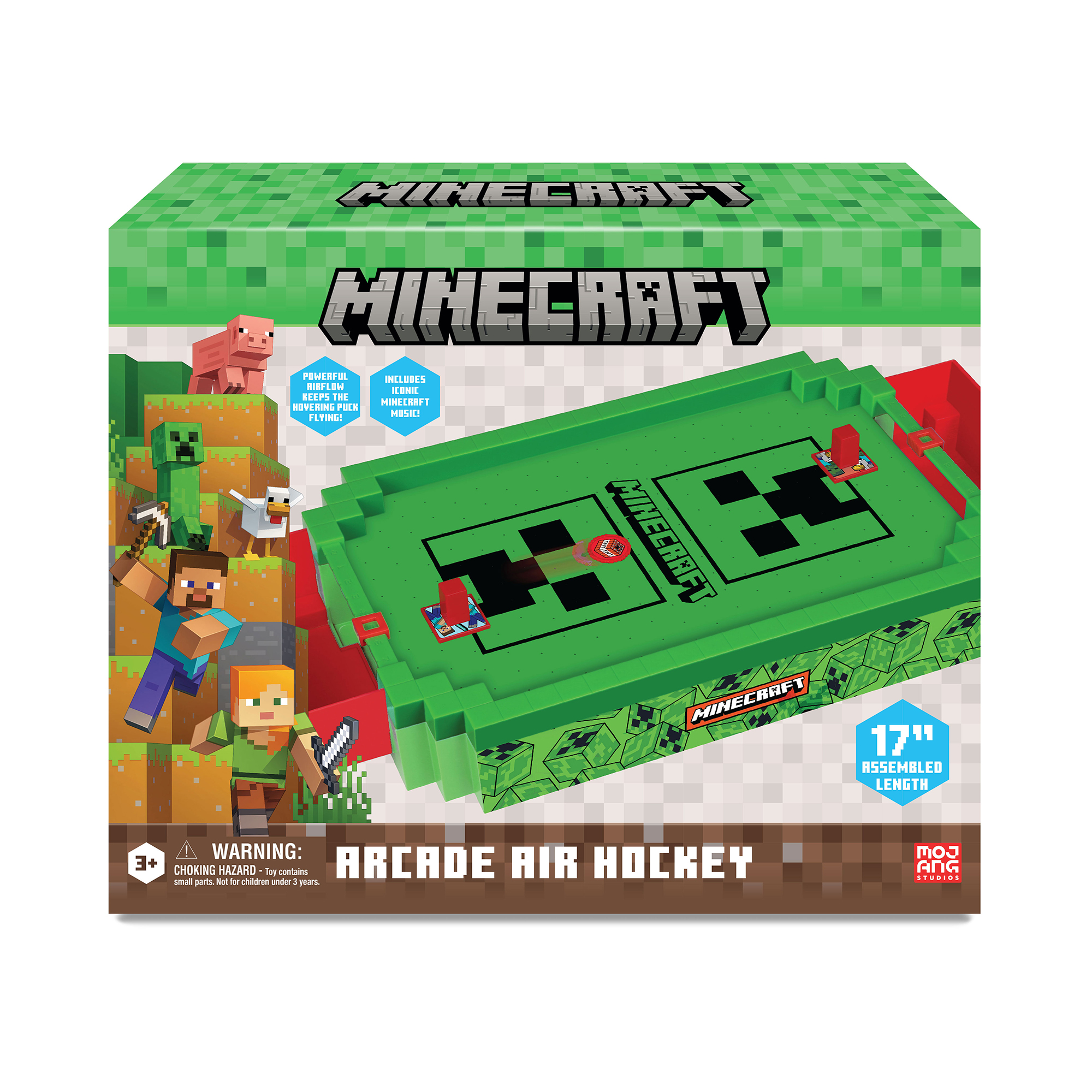 Mini Minecraft Arcade Air Hockey - Creeper (Core Series) Albi
