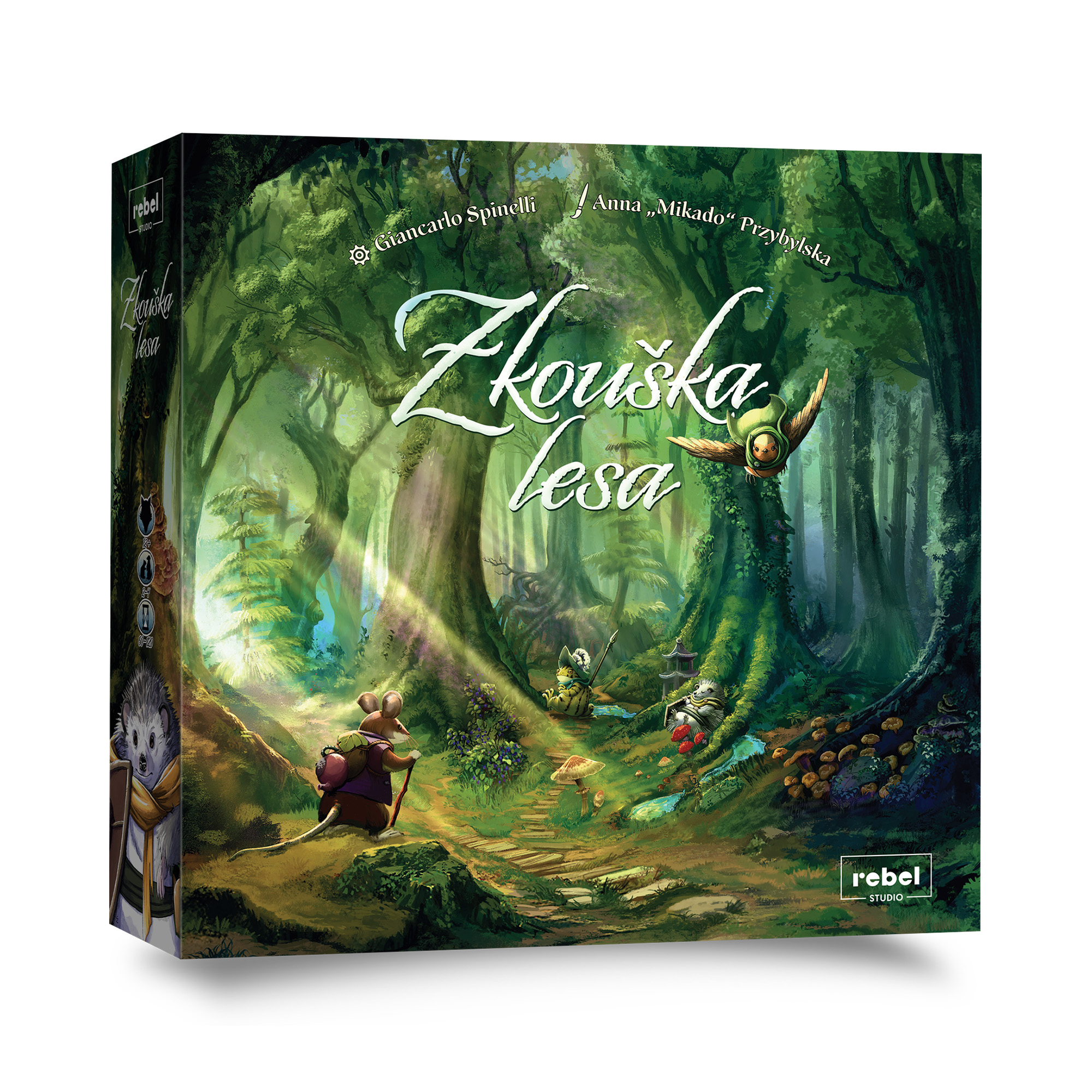 Zkouška lesa Asmodee Blackfire