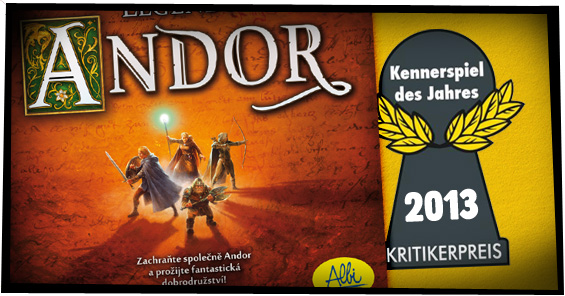 ANDOR získal v Německu cenu kritiků jako hra roku 2013
